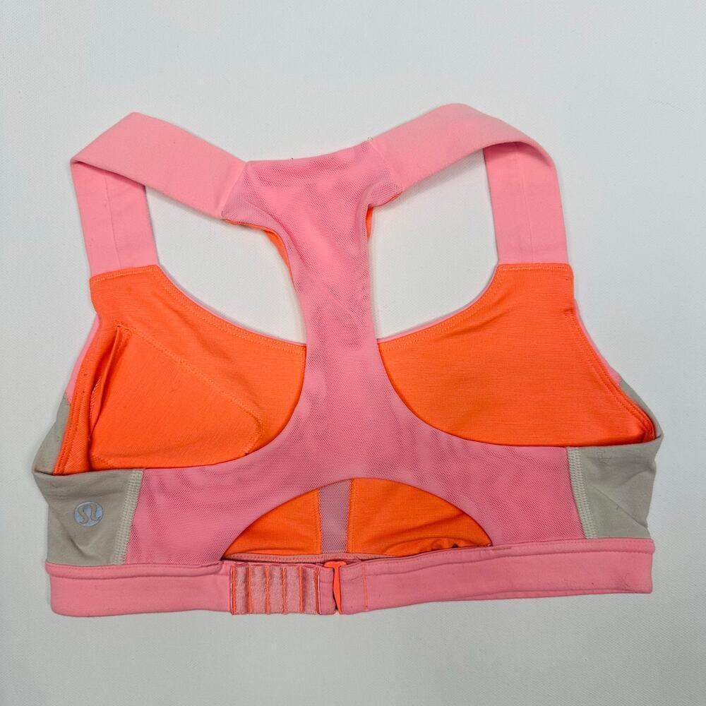 Lululemon Racerback Sports Bra Size 4 - Picture 3 of 7